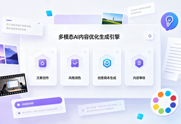 东西湖区AI智能内容优化创新 多模态生成技术丰富数字内容创作生态