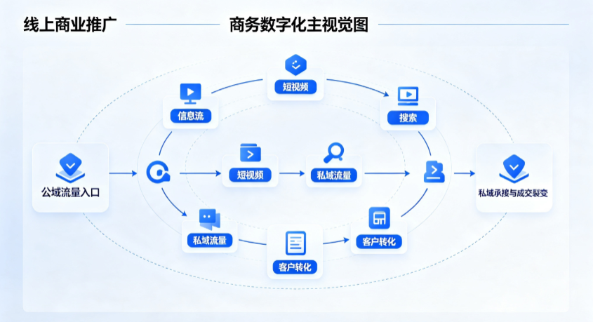 东西湖区线上商业推广怎么做？全域流量闭环搭建与低成本转化实战指南